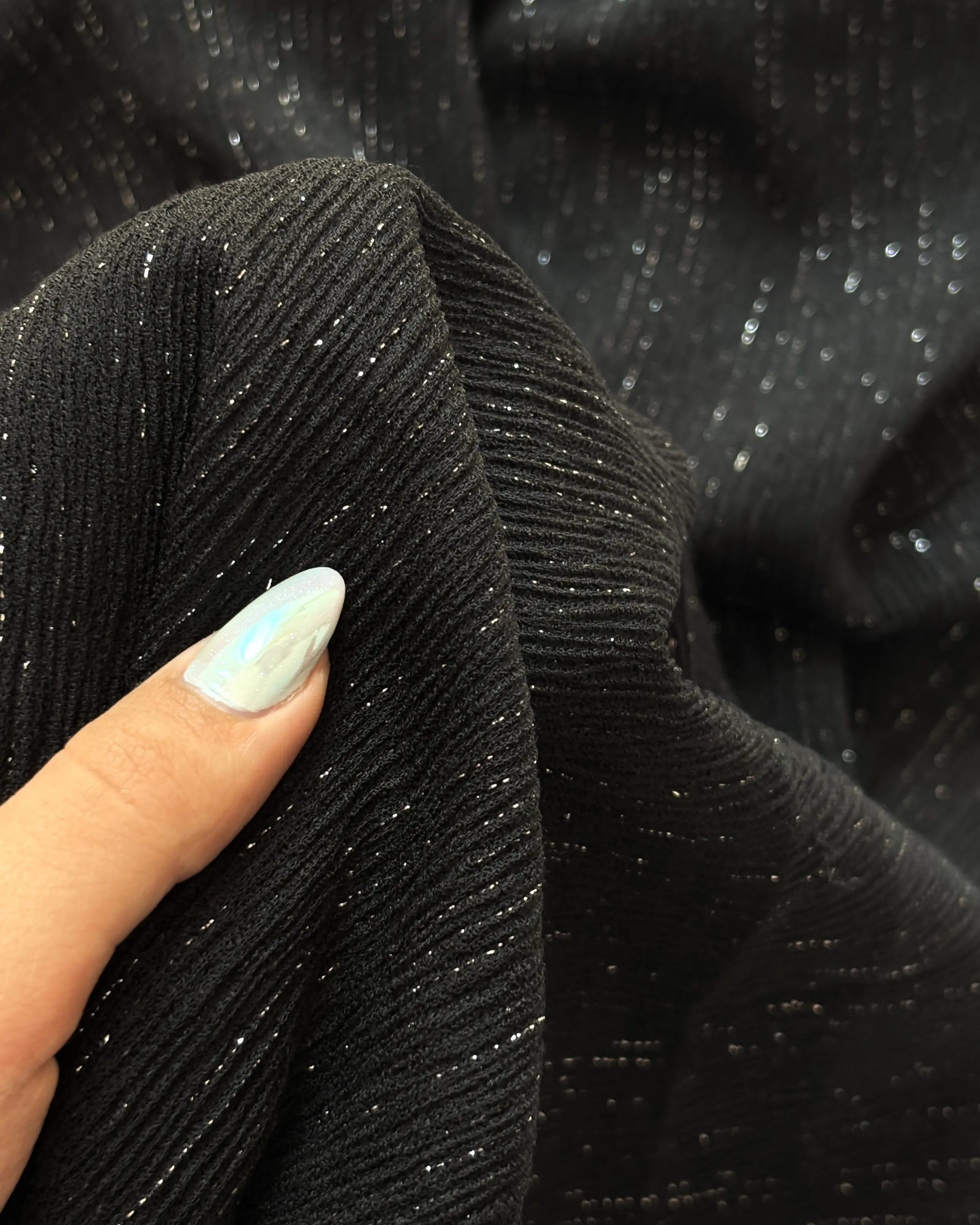 شال نخی لمه دار